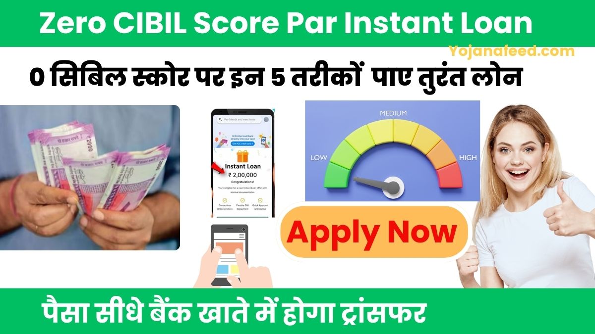 Zero CIBIL Score Par Instant Loan